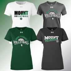 Mount Volleyball Ladies Under Armour Tee